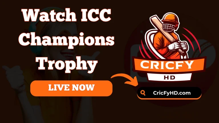 Watch ICC Champions Trophy