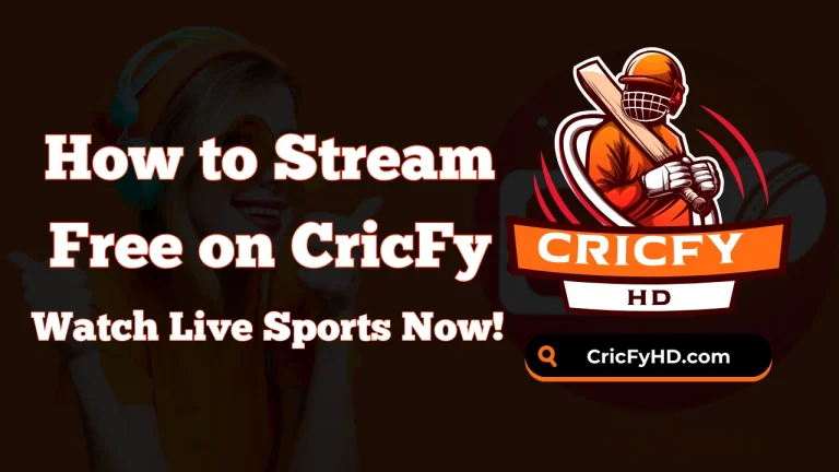 Stream Free on CricFy